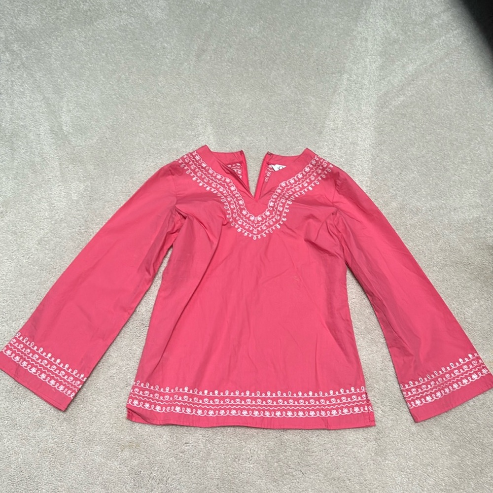 Lilly Pulitzer tunic shirt coverup perfect for beach!